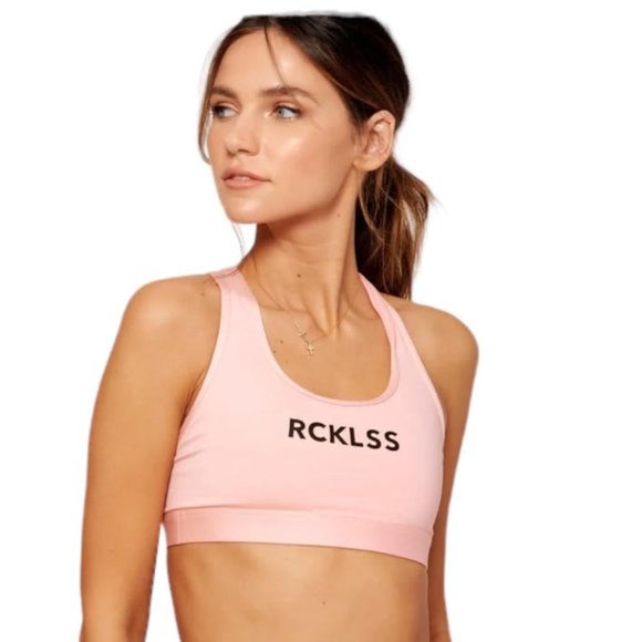 Young & Reckless Other - Young & Reckless Small Peach Pink Strappy Sports Bra NEW WITH TAGS